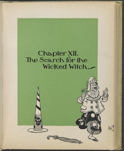 Illustration from "The Wonderful Wizard of Oz" by Lyman Frank Baum by William Wallace Denslow
