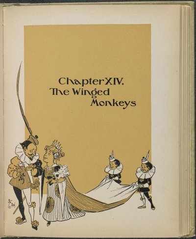 Illustration from "The Wonderful Wizard of Oz" by Lyman Frank Baum by William Wallace Denslow