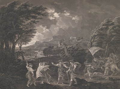 Macbeth and the Witches Shakespeare, Macbeth, Act 1, Scene 1 by William Woollett