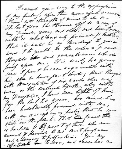 Letter of condolence to Henry Nelson Coleridge on the death of Samuel Taylor Coleridge, 29 July, 1834 by William Wordsworth