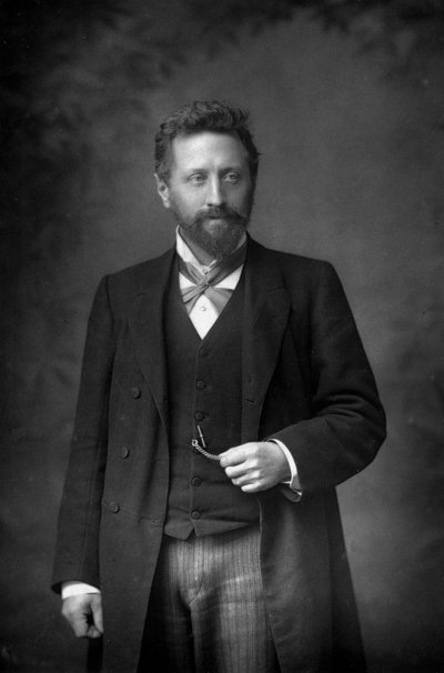 Professor William Edward Ayrton, British Physicist and Electrical Engineer by William and Daniel Downey