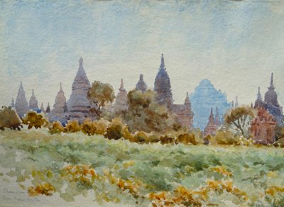 Dhamayan Gyi from Myew Bon Tha, Bagan by Wilson Clive