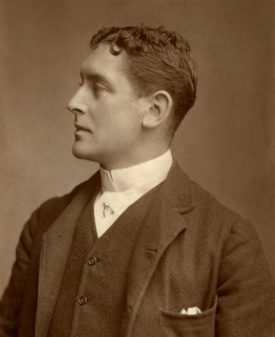 HB Conway, British Actor by Window and Grove