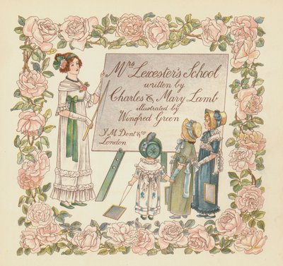 Cover illustration for Mrs Leicester