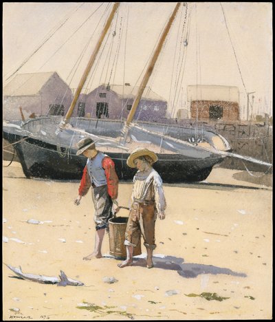 A Basket of Clams by Winslow Homer