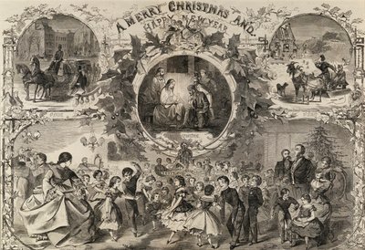 A Merry Christmas and Happy New Year by Winslow Homer