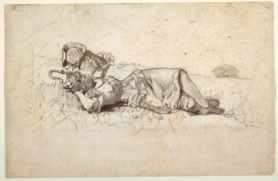 Shepherdess Resting, 1877 by Winslow Homer