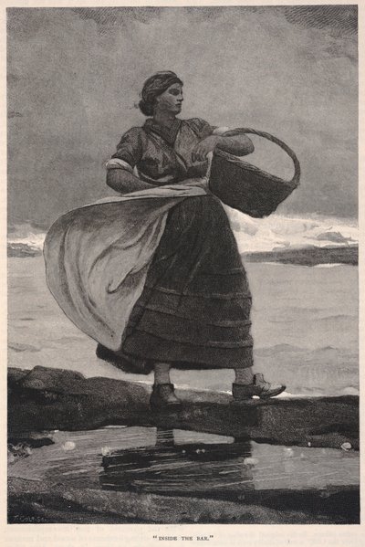 Inside the Bar by Winslow Homer