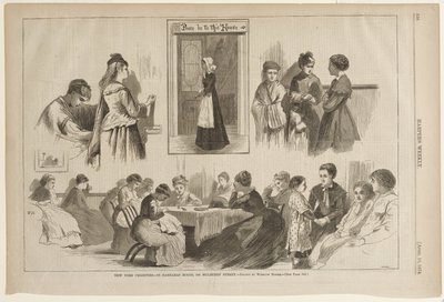 New York Charities - St. Barnabas House, 304 Mulberry Street by Winslow Homer