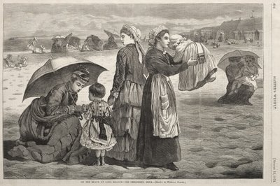On the Beach at Long Branch - The Children