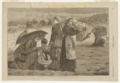 On the Beach at Long Branch - The Children