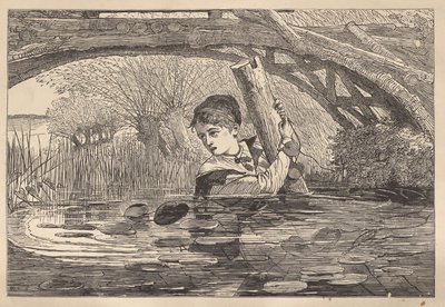 Orrin, Make Haste, I Am Perishing by Winslow Homer