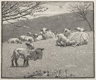 Spring Lamb by Winslow Homer