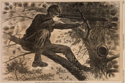 The Army of the Potomac - A Sharpshooter on Picket Duty by Winslow Homer
