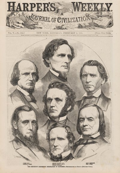 The Seceding Mississippi Delegation in Congress by Winslow Homer