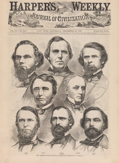 The Seceding South Carolina Delegation by Winslow Homer