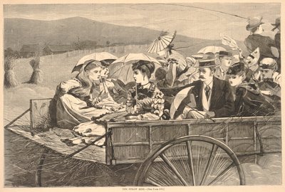The Straw Ride by Winslow Homer