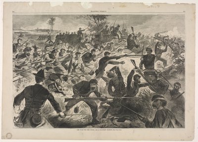 The War for the Union, 1862 - A Bayonet Charge by Winslow Homer