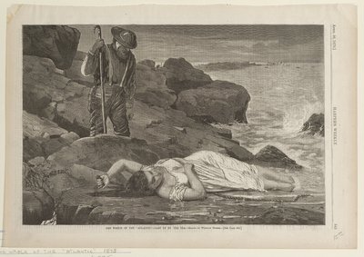The Wreck of the Atlantic Cast up by the Sea by Winslow Homer