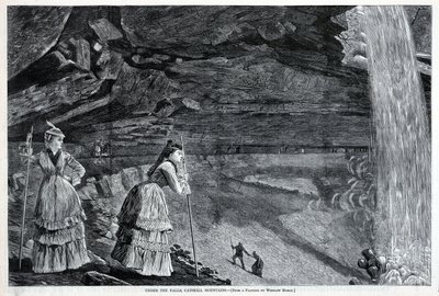 Under the Falls, Catskill Mountains by Winslow Homer