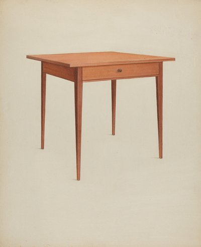 Shaker Table by Winslow Rich
