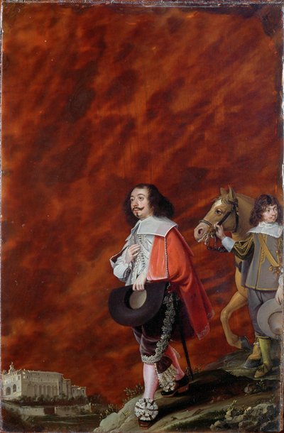 Portrait of a Gentleman in Italy by Wolfgang Heimbach