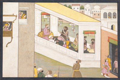 Rama and Lakshmana as Boys Assist the Sage Vishvamitra by Workshop active in the First generation