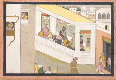 Rama and Lakshmana as Boys Assist the Sage Vishvamitra by Workshop active in the First generation