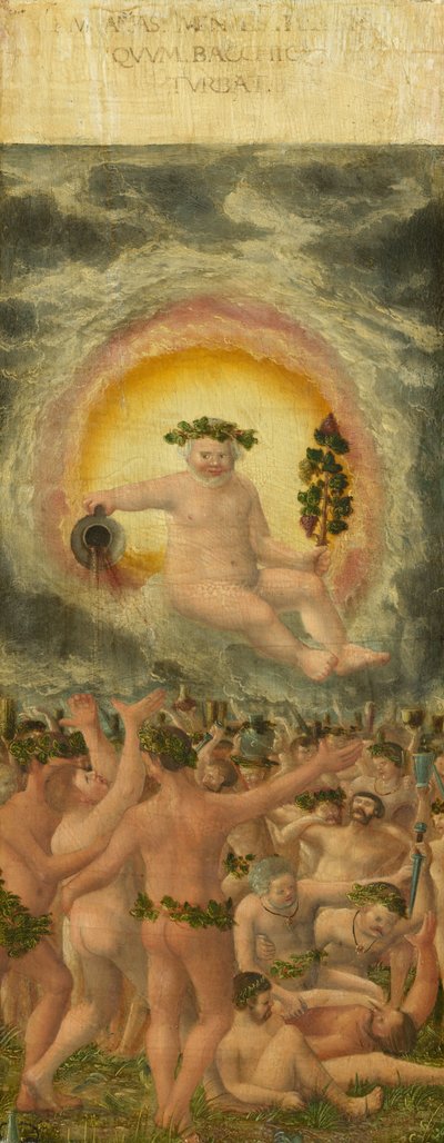 The Rule of Bacchus (left panel) by Workshop of Albrecht Altdorfer