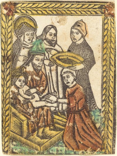The Circumcision by Workshop of Master of the Borders with