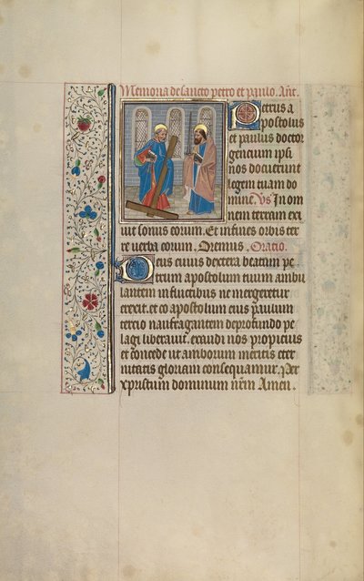 Saints Peter and Paul by Workshop of Willem Vrelant