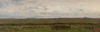 Graves of Travelers, Fort Kearny, Nebraska by Worthington Whittredge