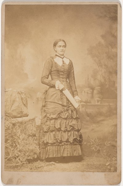 Portrait of a Woman, c. 1900s by Wright & Cornwell