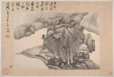 Landscapes with Poems by Xian Gong