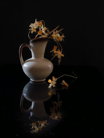 Elegant Floral Still Life by Yuanwei Zuo APA