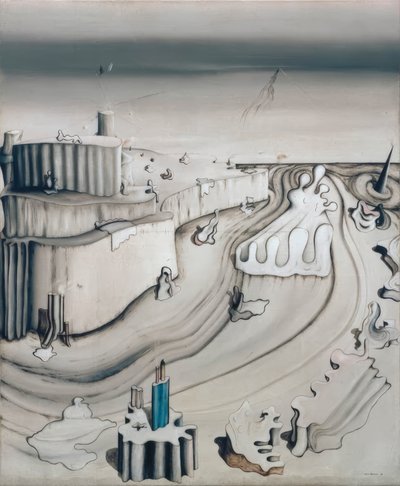 The Palace on the Foothill by Yves Tanguy