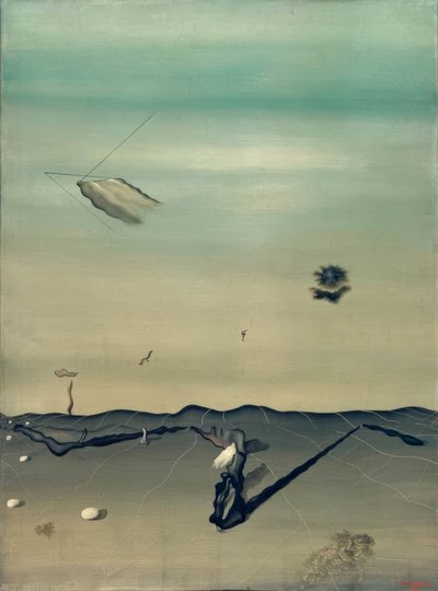 Untitled (The Airplane) by Yves Tanguy