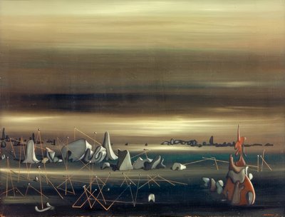 Meeting Point of Parallels by Yves Tanguy