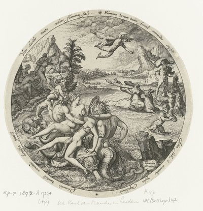 The Rape of Europa by Zacharias Dolendo (attributed to)