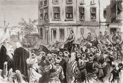 Osman Pasha returns to Constantinople in 1878 by . .