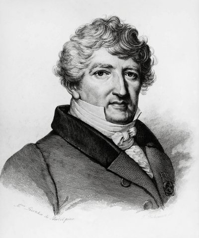 Portrait of Georges Leopold Chretien Frederic Dagobert Cuvier, French biologist by William Walcutt