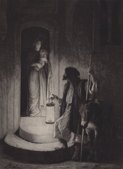 The Return into the Land of Israel by after Albert Robida