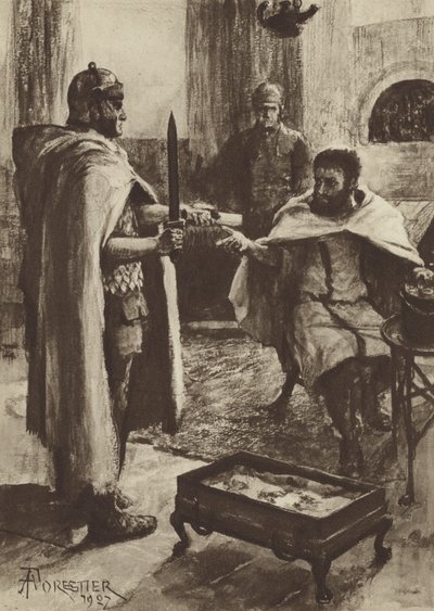 A Message for the Commandant by after Amedee Forestier