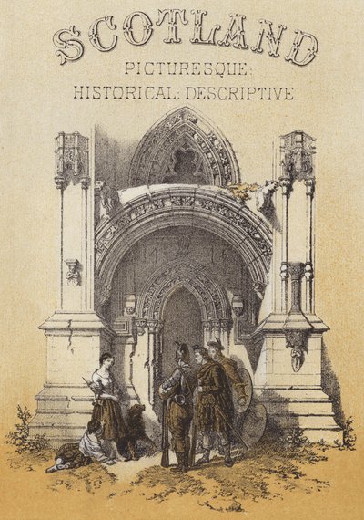 Entrance to Roslin Chapel by after David Roberts