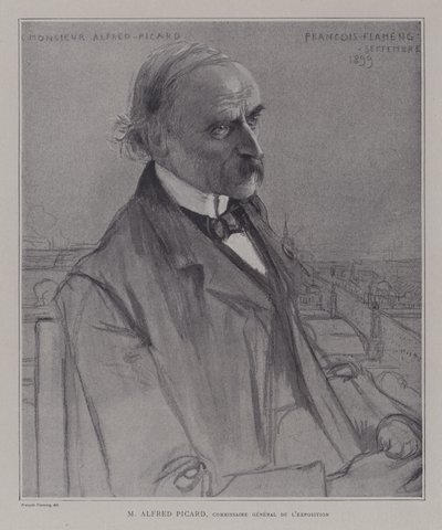 Alfred Picard, Commissioner General of the Exposition Universelle 1900, Paris by after Francois Flameng