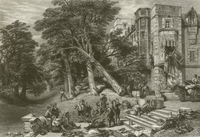 Destruction of the Property of Royalists by after George Cattermole