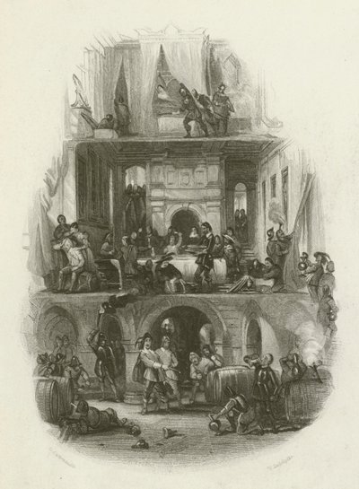 Many Fair Mansions Were Plundered and Despoiled by after George Cattermole