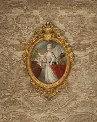 Portrait of Princess Wilhelmine of Prussia at the Age of 6 by after German School