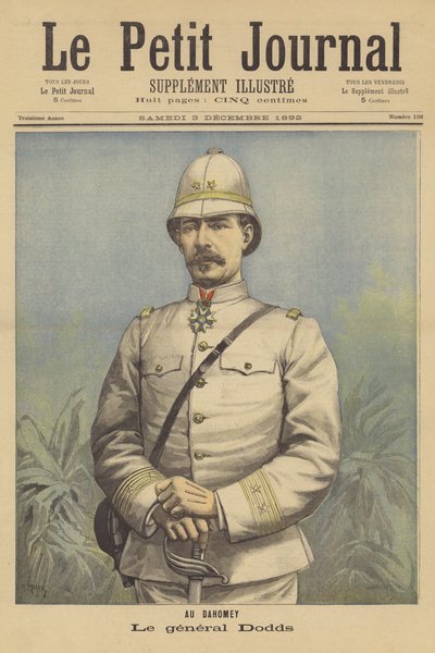 General Dodds, Commander of the French Troops in Dahomey by after Henri Meyer