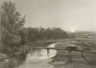 Tutbury Castle by Henry after Warren
